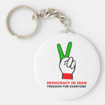 peace finger keychains