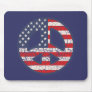 Peace-Flag-dist Mouse Pad