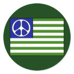 Peace Flag stickers
