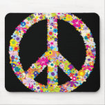 Peace Flowers Mousepad