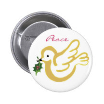 Peace for Christmas Pin