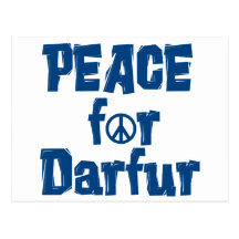 Peace For Darfur 2 Postcard