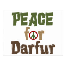 Peace For Darfur 3 Post Cards
