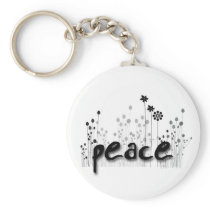 Peace FOS Keychains