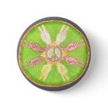 Peace Friends Button
