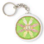 Peace Friends Key Chain