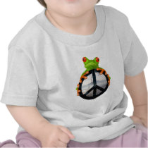 peace frog1 shirts