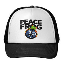Peace, Frog-2 Trucker Hat