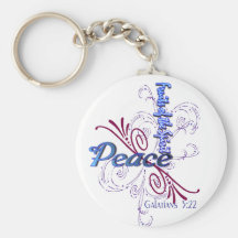 Peace (Fruits of the Spirit) Keychain