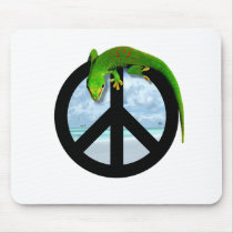 PEACE GECKO MOUSEPAD