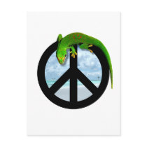 PEACE GECKO POSTCARDS
