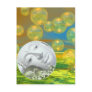 Peace – Golden and Emerald Serenity Post Card