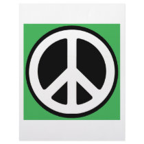 Peace Green Symbol! Letterhead