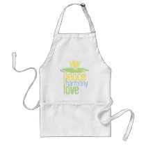 Peace Harmony Love Apron