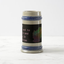 Peace in Afghanistan stein Mug