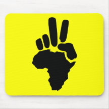 Peace in Africa Mouse Pad