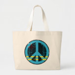 Peace In Aruba Canvas Bag