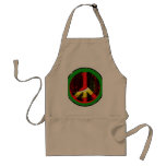 Peace In Banana Republic Aprons