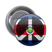 Peace in Costa Rica Pins