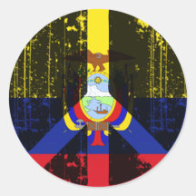 Peace In Ecuador Sticker