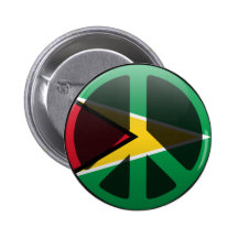 Peace in Guyana Buttons