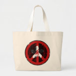 Peace In Hong Kong Tote Bags