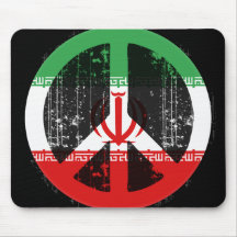 Peace In Iran Mouse Pads