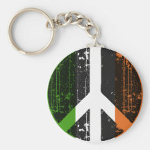 Peace In Ireland Keychain