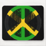 Peace In Jamaica Mouse Mat