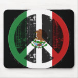 Peace In Mexico Mouse Pads