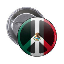 Peace in Mexico Pinback Button