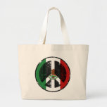 Peace In Mexico Tote Bags