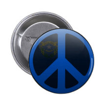 Peace in Nevada Pinback Button