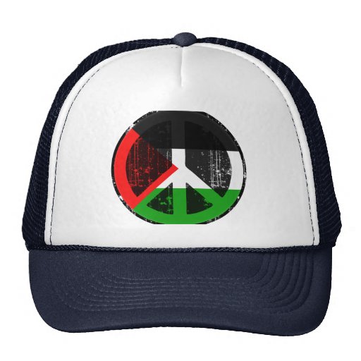 Peace In Palestine Mesh Hats