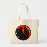 Peace In Papua New Guinea Tote Bags