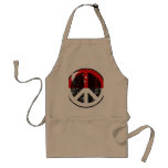 Peace In Singapore Aprons