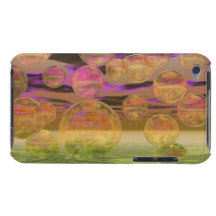 Peace in the Storm – Violet and Amber Tranquillity iPod Touch Case