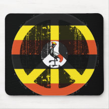 Peace In Uganda Mouse Mats