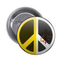 Peace in Vatican City Button