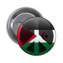 Peace in Western Sahara Pin