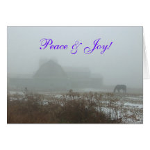 Peace & Joy! Card