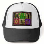 Peace Joy Love hats
