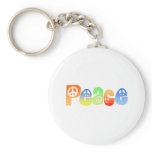 Peace keychains