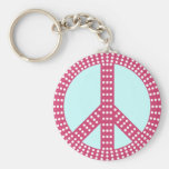 Peace Keychain