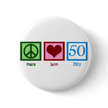 Peace Love 50 Pin