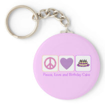 Peace, Love and Birthday Cake