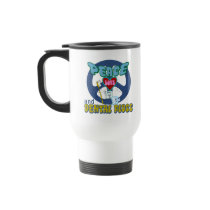 Peace Love and Dental Floss Coffee Mugs