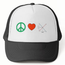 Peace Love and Economics Hats