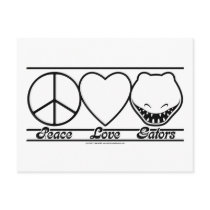Peace Love and Gators