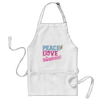 Peace Love and Happiness Aprons
